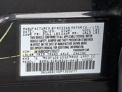 Used 2023 Nissan Sentra SV FWD image 25