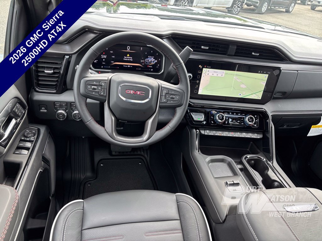 New 2026 GMC Sierra 2500 AT4X w/ LPO, Black Badging Package AWD/4WD image 33