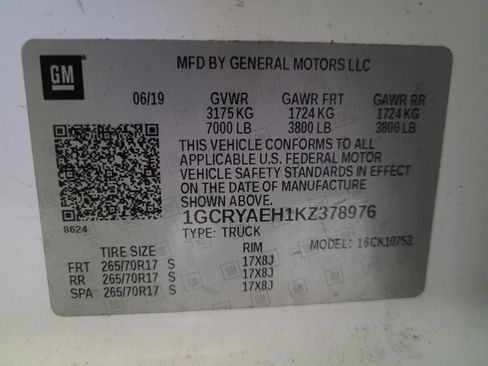 Used 2019 Chevrolet Silverado 1500 W/T w/ WT Convenience Package image 33