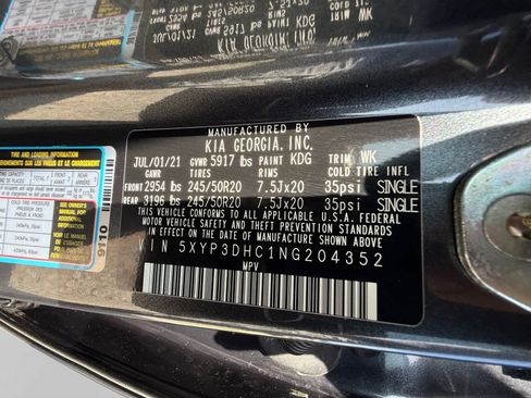 Used 2022 Kia Telluride EX w/ EX Premium Package AWD/4WD image 25