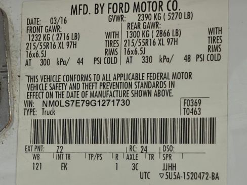 Used 2016 Ford Transit Connect XL FWD image 37