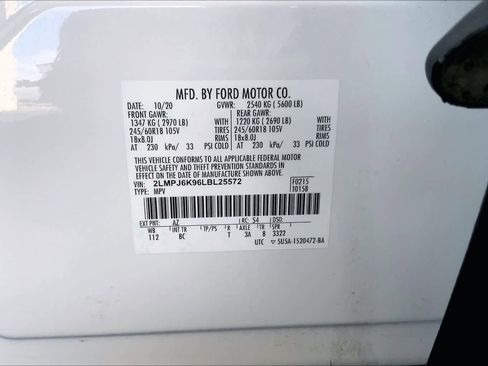 Used 2020 Lincoln Nautilus Reserve w/ Cargo Utility Package image 32