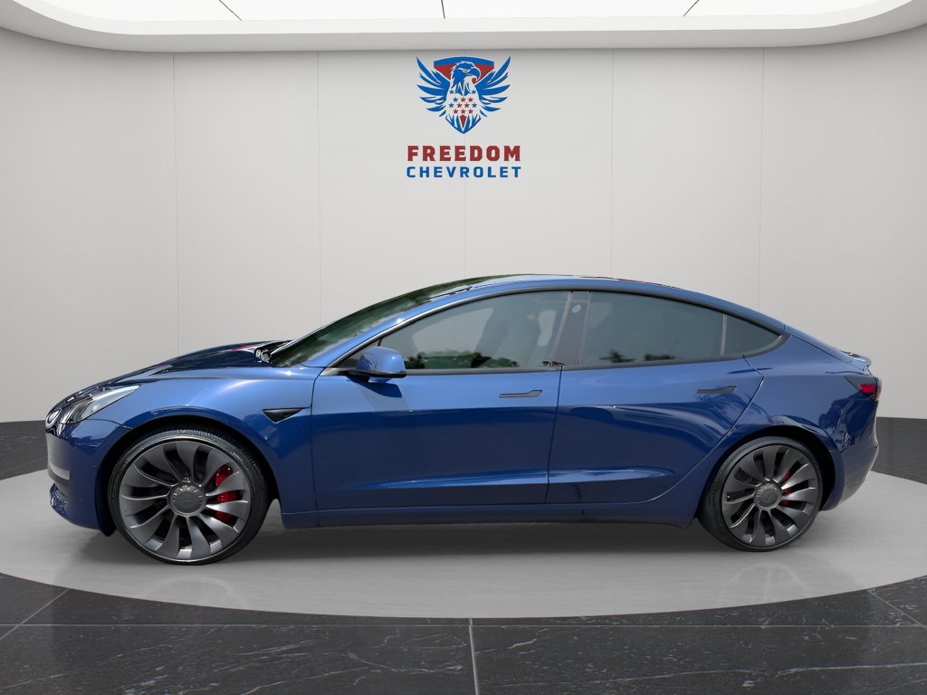 Used 2021 Tesla Model 3 Performance AWD/4WD image 3