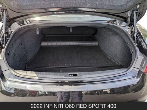 Used 2022 INFINITI Q60 Red Sport 400 w/ Carbon Fiber Package RWD image 20