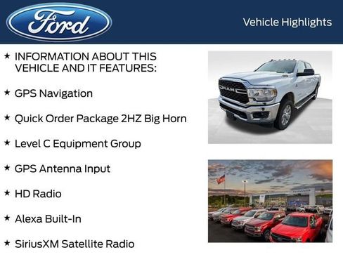 Used 2022 RAM 2500 Big Horn w/ Level C Equiment Group AWD/4WD image 4