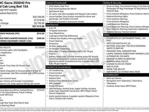 New 2026 GMC Sierra 3500 Pro w/ Convenience Package AWD/4WD image 4
