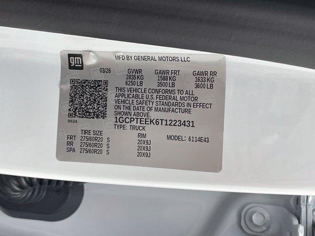 New 2026 Chevrolet Colorado Trail Boss AWD/4WD image 23