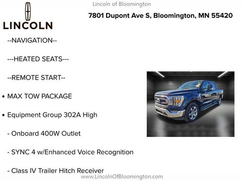 Used 2023 Ford F150 XLT w/ Equipment Group 302A High image 5