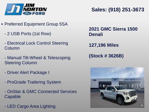 Used 2021 GMC Sierra 1500 Denali w/ Denali Ultimate Package AWD/4WD image 42