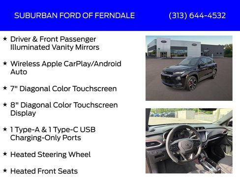 Used 2023 Chevrolet TrailBlazer RS w/ Convenience Package AWD/4WD image 21