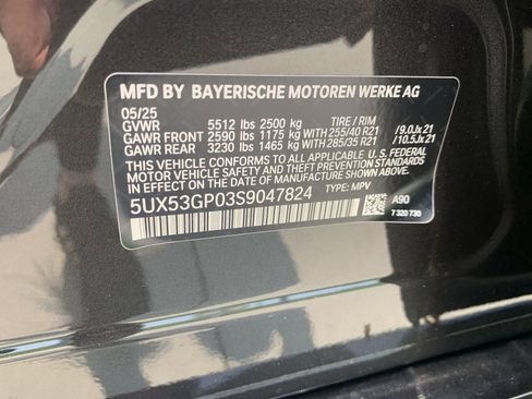 Certified 2025 BMW X3 xDrive30i w/ Premium Package image 37
