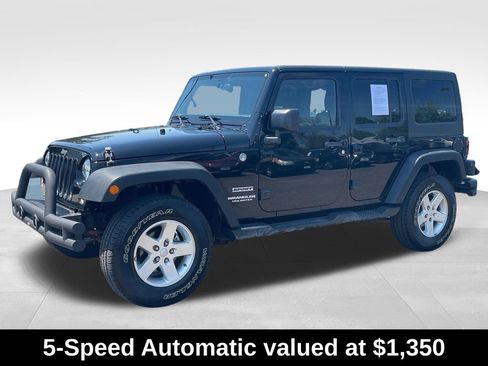 Used 2015 Jeep Wrangler Unlimited Sport w/ Quick Order Package 24S AWD/4WD image 4