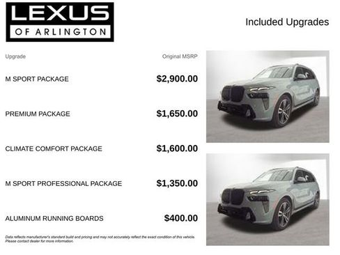 Used 2026 BMW X7 xDrive40i w/ M Sport Package image 4