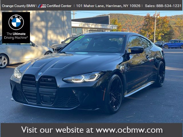 Used 2021 BMW M4 Competition w/ Executive Package RWD image 1