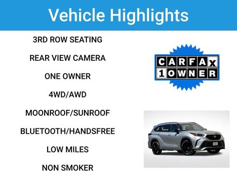 Used 2025 Toyota Highlander XSE AWD/4WD image 2