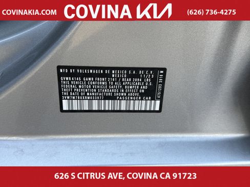 Used 2024 Volkswagen Jetta SE w/ Panoramic Sunroof Package image 33