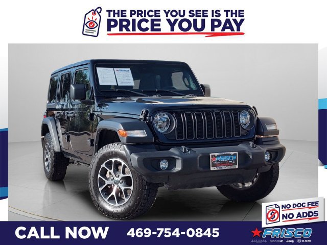 Used 2024 Jeep Wrangler Unlimited Sport AWD/4WD image 1