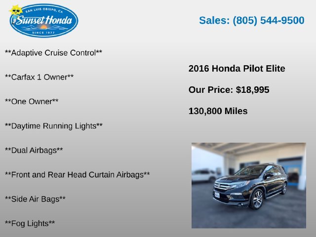 Used 2016 Honda Pilot Elite image 6