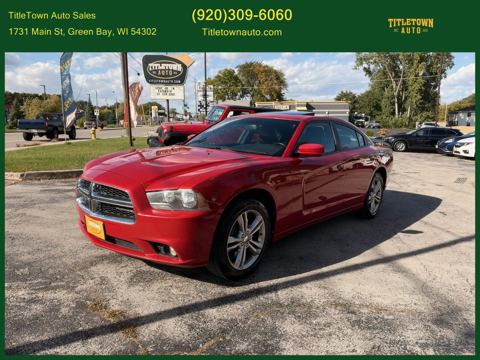 Used 2013 Dodge Charger SXT Plus AWD/4WD image 1