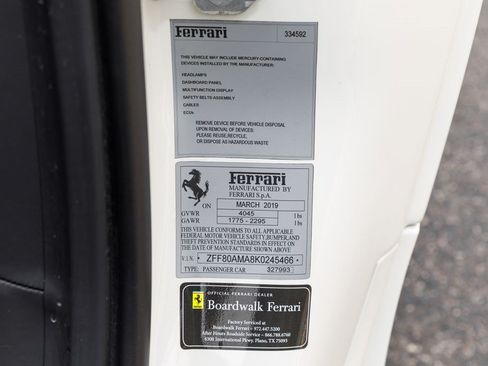 Used 2019 Ferrari 488 Spider RWD image 31