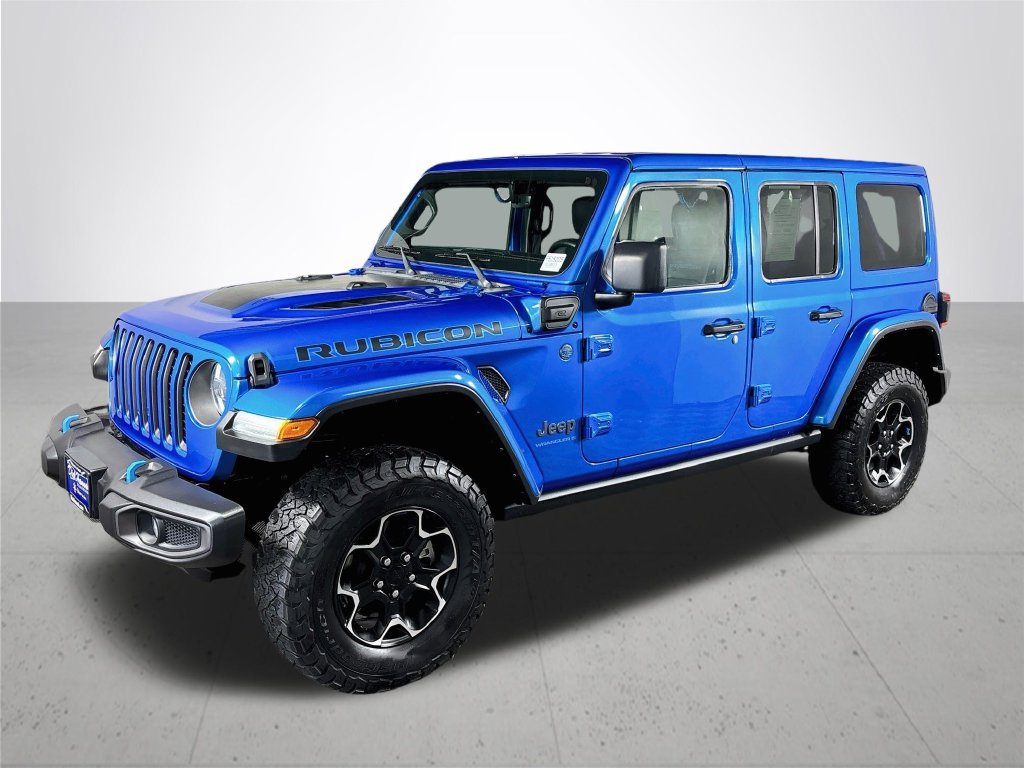 Used 2023 Jeep Wrangler Unlimited Rubicon 4xe w/ Cold Weather Group AWD/4WD image 2