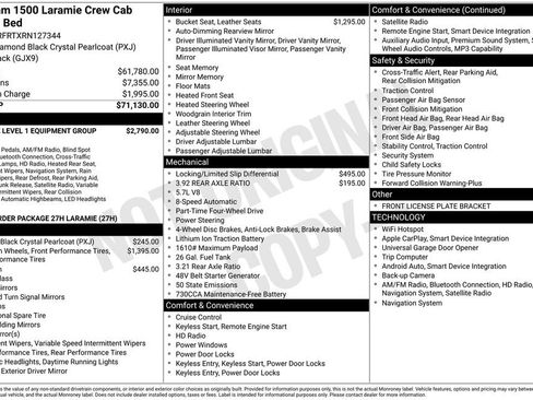Used 2024 RAM 1500 Laramie AWD/4WD image 9