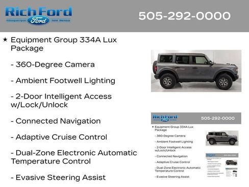 Certified 2025 Ford Bronco Badlands AWD/4WD image 13