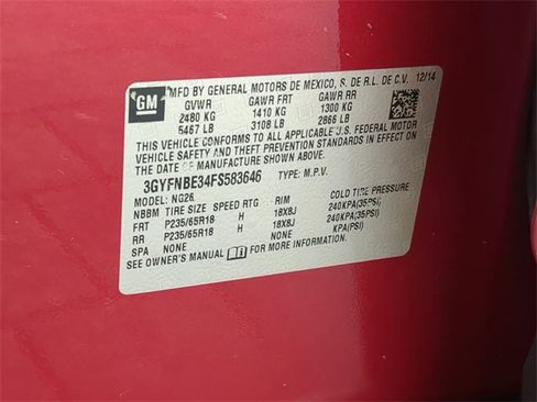 Used 2015 Cadillac SRX Luxury w/ Driver Awareness Package image 38