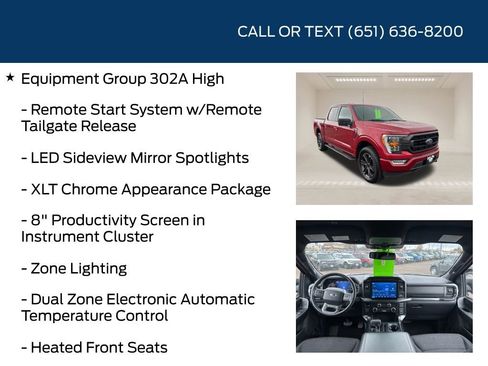 Used 2022 Ford F150 XLT w/ Equipment Group 302A High image 10