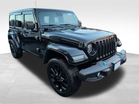 Used 2021 Jeep Wrangler Unlimited Sahara 4xe w/ Cold Weather Group image 7