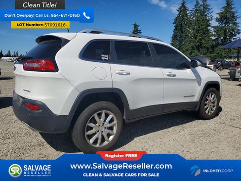 Used 2016 Jeep Cherokee Limited w/ Luxury Group AWD/4WD image 4