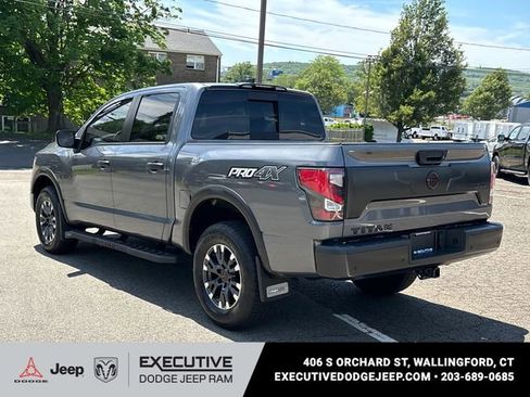 Used 2023 Nissan Titan PRO-4X w/ Off Road Protection Package AWD/4WD image 2
