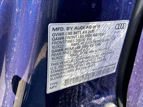 Used 2019 Audi Q8 Prestige AWD/4WD image 19