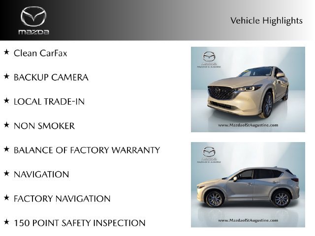 Certified 2025 MAZDA CX-5 AWD 2.5 S w/ Premium Plus Pkg image 2