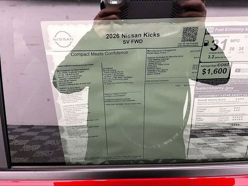 New 2026 Nissan Kicks SV w/ Cold Weather Package image 36