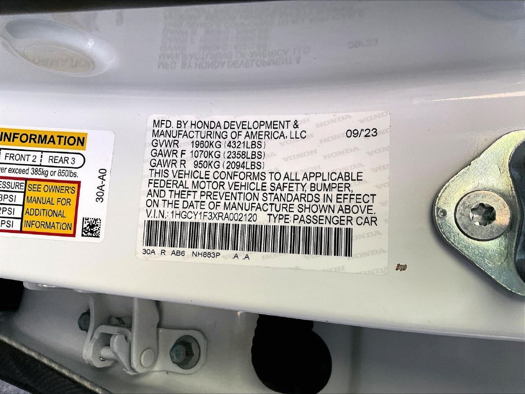 Used 2024 Honda Accord EX image 33