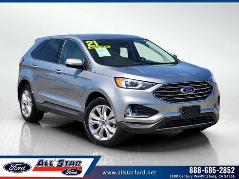 Certified 2021 Ford Edge Titanium w/ Cargo Accessory Package FWD image 1