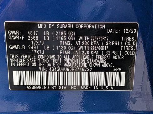 Used 2024 Subaru Crosstrek 2.5i Wilderness image 39