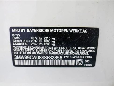 New 2025 BMW 330i xDrive Sedan w/ Premium Package AWD/4WD image 23