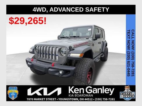Used 2019 Jeep Wrangler Unlimited Rubicon AWD/4WD image 1