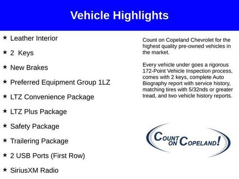 Certified 2019 Chevrolet Silverado 1500 LTZ w/ LTZ Plus Package AWD/4WD image 3