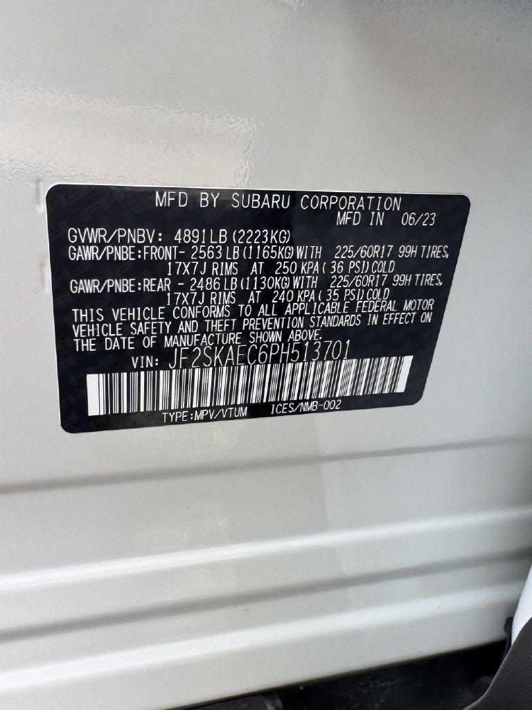 Used 2023 Subaru Forester Premium w/ Popular Package #2 AWD/4WD image 42