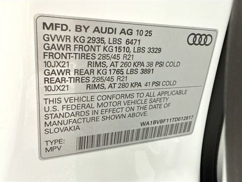 Used 2026 Audi Q8 Premium Plus w/ Premium Plus Package AWD/4WD image 35