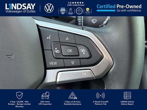Certified 2022 Volkswagen Atlas SE w/ Black Wheel Package image 19