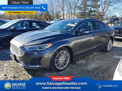 Used 2019 Ford Fusion SEL