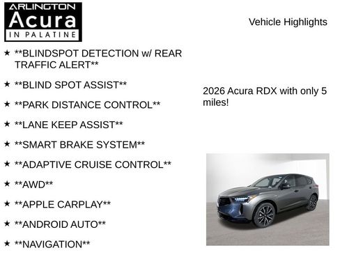 New 2026 Acura RDX A-Spec image 7