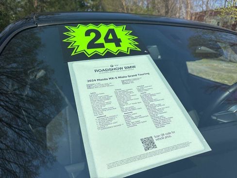 Used 2024 MAZDA MX-5 Miata Grand Touring w/ Weather Package RWD image 17