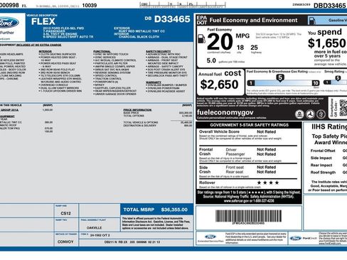 Used 2013 Ford Flex SEL FWD image 2