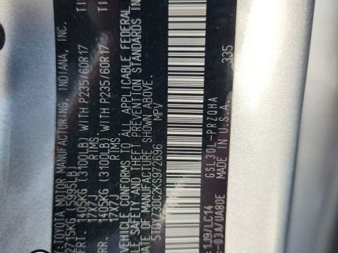 Used 2019 Toyota Sienna XLE FWD image 11