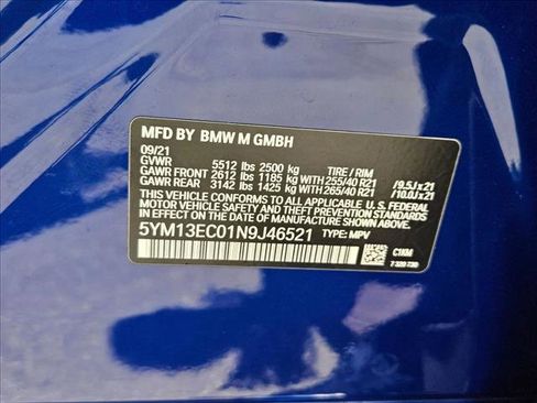 Used 2022 BMW X3 M w/ Competition Package AWD/4WD image 24